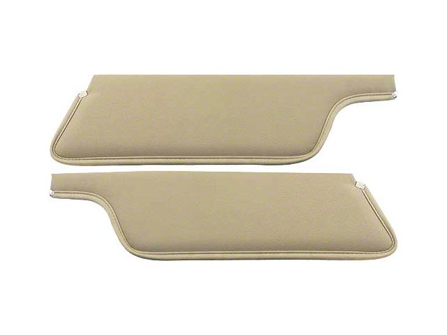 1967-1968 Mustang Coupe or Fastback Sun Visors, Parchment