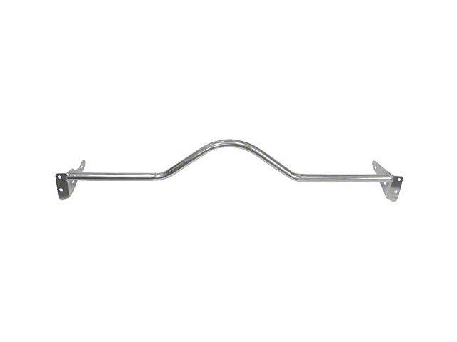 1967-1968 Mustang Curved Monte Carlo Bar with Chrome Finish