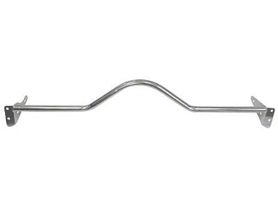 1967-1968 Mustang Curved Monte Carlo Bar with Chrome Finish