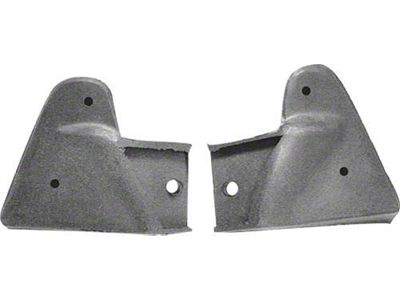 1967-1968 Mustang Door Vent Window Lower Front Seals, Pair