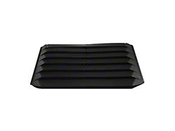 1967-1968 Mustang Fastback 1-Piece Aluminum Rear Window Louvers (Hatchback Only)