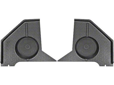 Custom Autosound Kick Panel Speakers (67-68 Mustang Coupe, Fastback)