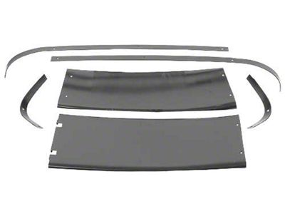 1967-1968 Mustang Fastback Quarter Panel Trim Set, 6 Pieces