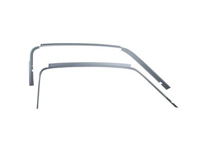 Roof Drip Rails/ Weld-thru Primered/ 67-68 Fastback