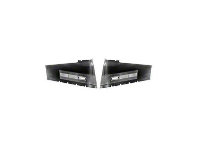 OPR 1967-1968 Mustang Fastback Upper Quarter Panel Trim Panels, Pair