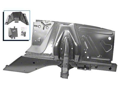OPR 1967-1968 Mustang Fender Apron Assembly, Left