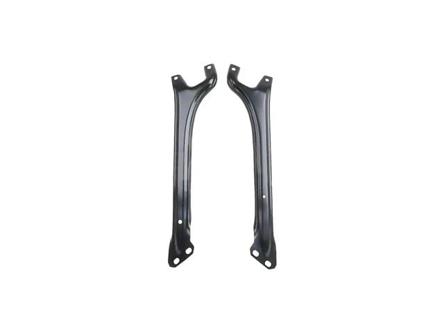 1967-1968 Mustang Firewall to Shock Tower Braces, Pair