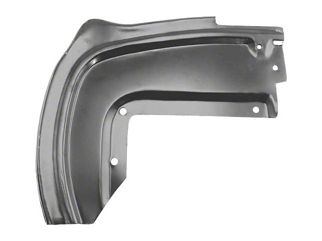 1967-1968 Mustang Front Fender Splash Shield, Left