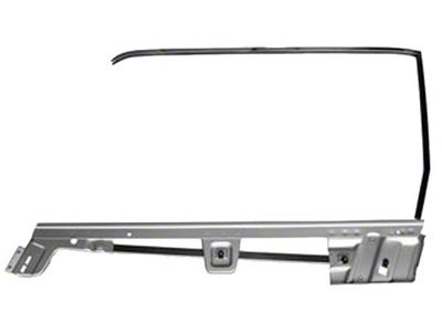 1967-1968 Mustang Hardtop Door Glass Frame Kit, Left