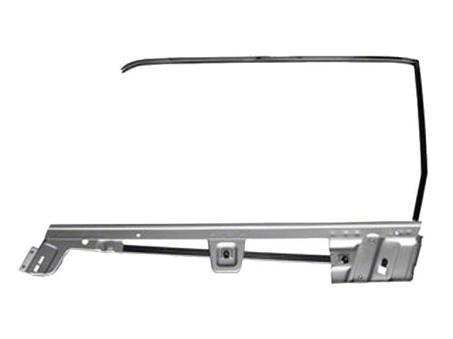 1967-1968 Mustang Hardtop Door Glass Frame Kit, Left