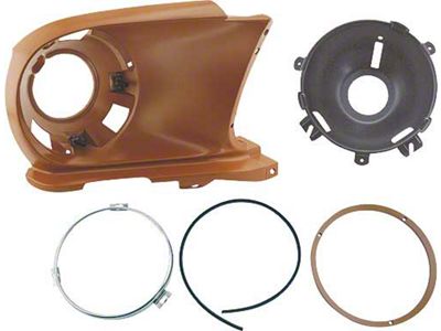 OPR Headlight Assembly/ Right/ 67-8 Mustang