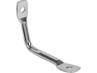 1967-1968 Mustang Hood Safety Catch Hook, Polished Stainless Steel