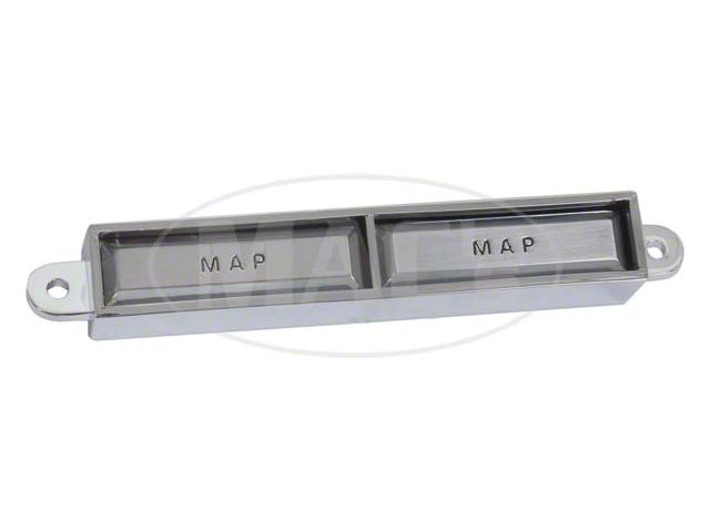 1967-1968 Mustang Overhead Console Map Light Housing with Buttons