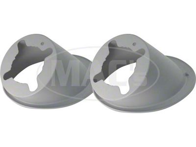 1967-1968 Mustang Parking Light Bezels, Pair