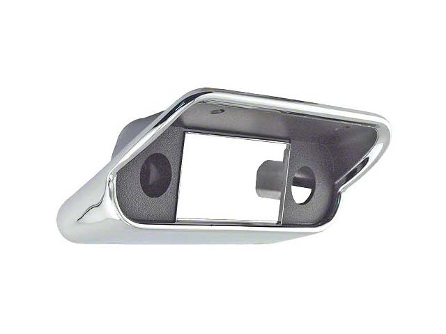 1967-1968 Mustang Radio Bezel Panel for Cars without Floor Console