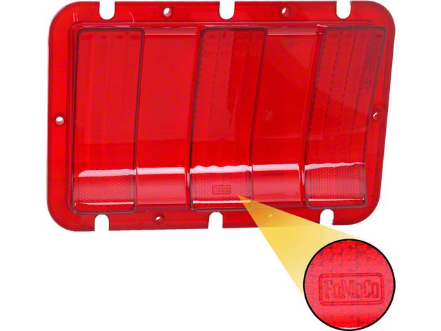 1967-1968 Mustang Tail Light Lens