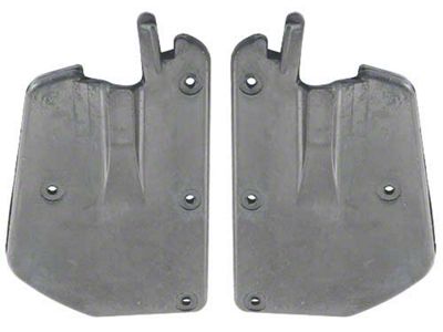 1967-1968 Mustang Upper Rear Door Window Seals, Pair