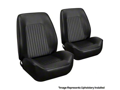 TMI 1967-1968 Premium Black Sport Seat Covers