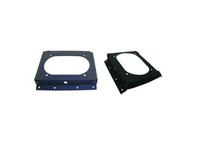 1967-1969 Camaro Convertible Radio Speaker Housing Rear