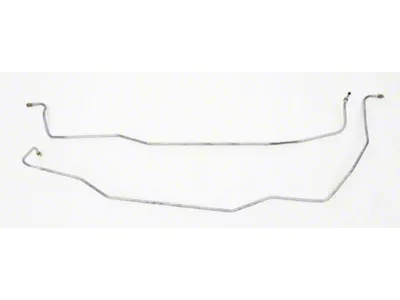Pre-Bent Transmission Cooler Line; OE Steel (67-69 Camaro w/ THM 350 Transmission)