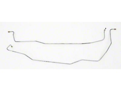 1967-1969 Camaro Cooling Lines Automatic Transmission Turbo Hydra-Matic 350 TH350 Zinc Plated