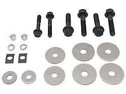 Subframe/Radiator Support Mount Bushing Hardware Set,67-69