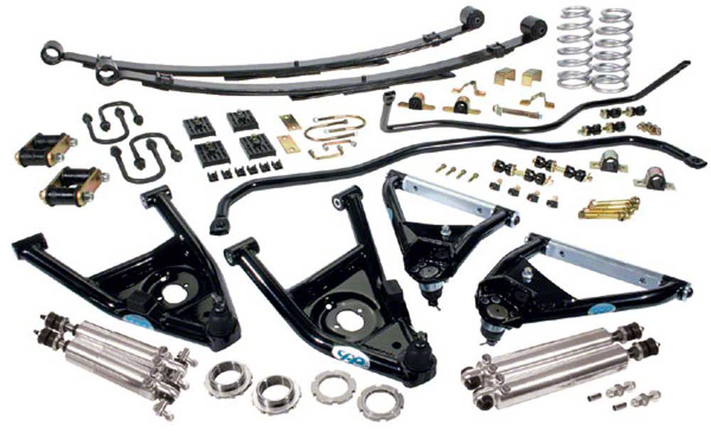 QA1 Ecklers Level 1 Handling Kit with Coil-Overs and Shocks