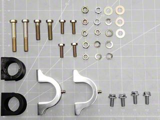 CPP Upgraded Front Sway Bar For 1967-1969 Camaro - Solid Spring Steel, Greasable Zerks