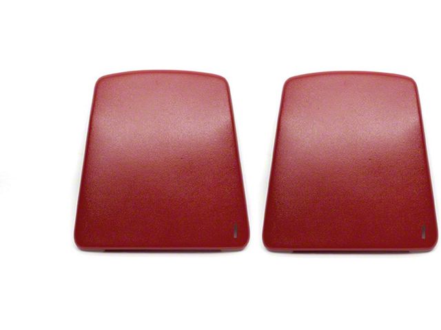 1967-1969 Camaro PUI Bucket Seat Back Panels, Red