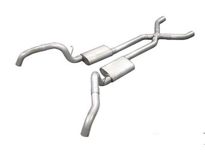 1967-1969 Camaro - Pypes Street Pro Exhaust With X Pipe, 2.5