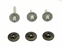 Qtr Window Stud & Nut Set, 67-69