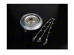OPR Rally Wheel Center Cap Locks, 1967-1982
