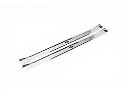 Original Style Door Sill Plates with Riveted Tag (67-69 Camaro)