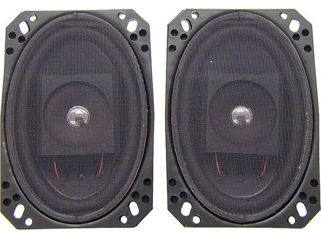 1967-1969 Camaro Vintage Car Audio Kick Panel Coaxial Speakers