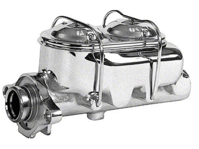 Master Cylinder, With Power Brakes, Chrome, 1977-1982