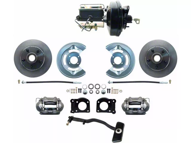 1967-1969 Mustang Front Disc Brake Conversion for Automatic Transmission