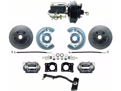 1967-1969 Mustang Front Disc Brake Conversion for Automatic Transmission