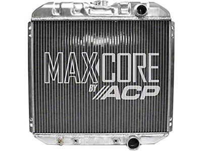 1967-1969 Mustang MaxCore 2-Row Aluminum Radiator, Cars without A/C