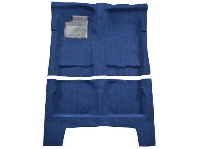 1967-1969 Thunderbird 4DR Complete Carpet, Molded w/ Mass Backing w/o Console Loop Material