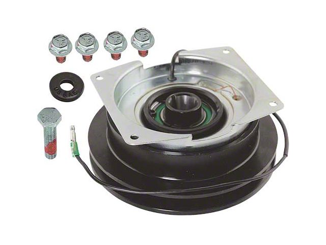 1967-1970 Air Conditioner Compressor Clutch - New - 6-5/16 Diameter Single-Groove Pulley - Falcon, Comet and Montego