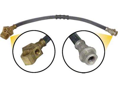 Rear Brake Hose/ 15-1/4 Long (Wagon)