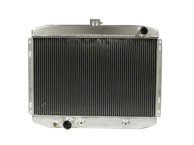 1967-1970 Mustang 24 High Performance Aluminum Radiator w/Transmission Cooler, Big Block and Late Model 302 V8