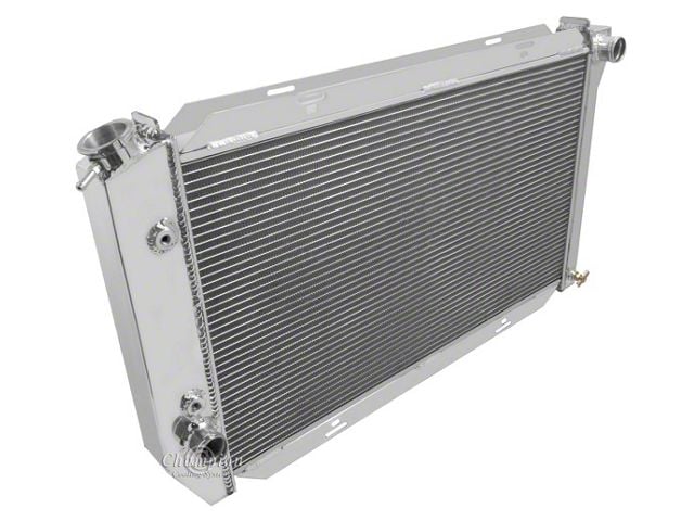 1967-1970 Mustang Champion 2-Row Aluminum Radiator, 302/429 V8 (302/429 V8)