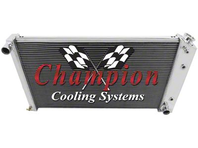 1967-1970 Mustang Champion 4-Row Aluminum Radiator, 390/428/429 V8