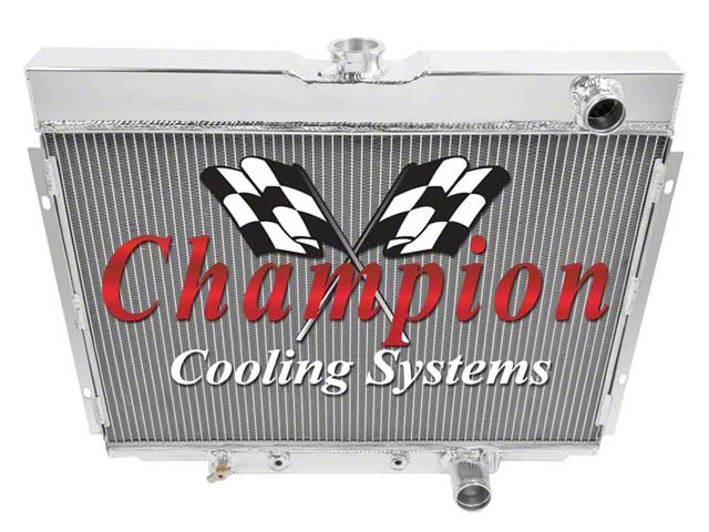 1967-1970 Mustang Champion 4-Row Aluminum Radiator