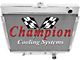 1967-1970 Mustang Champion 4-Row Aluminum Radiator