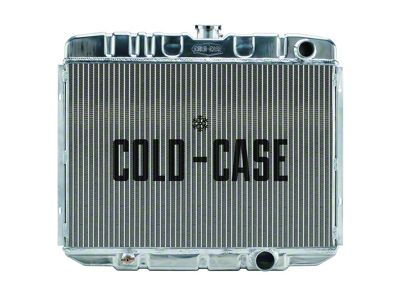 1967-1970 Mustang COLD-CASE 24 Aluminum Radiator, Small Block V8 w/Manual and A/C