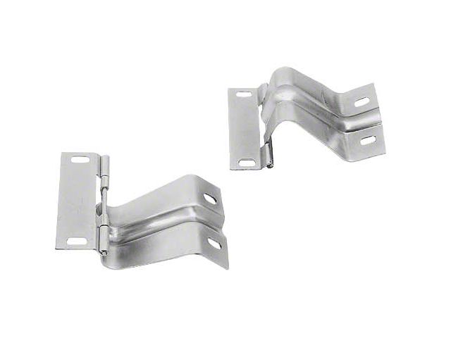 1967-1970 Mustang Fastback Trap Door Hinges, Pair