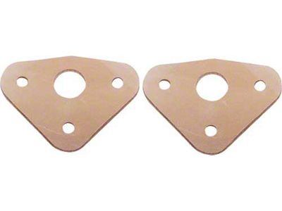 1967-1970 Mustang Leather Windshield Wiper Pivot to Cowl Seals, Pair