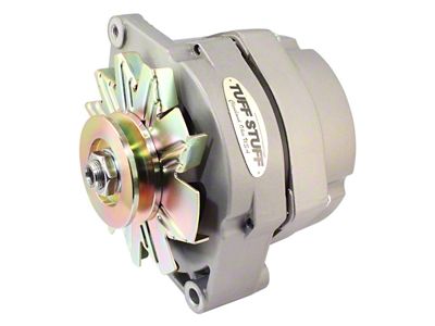 1967-1971 Camaro Alternator; 140 AMP; OEM Wire; V Groove Pulley; External Regulator; Factory Cast PLUS+;